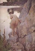Anders Zorn sommaragton oil painting